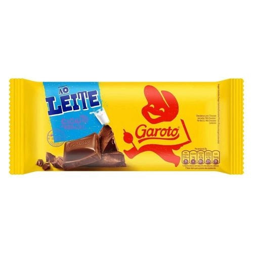 Chocolate Garoto ao leite 90g