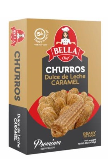 Churros Dulce de Leche Premium Congelado Bella Chef