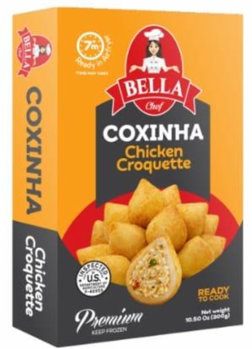 Coxinha premium congelada Bella Chef