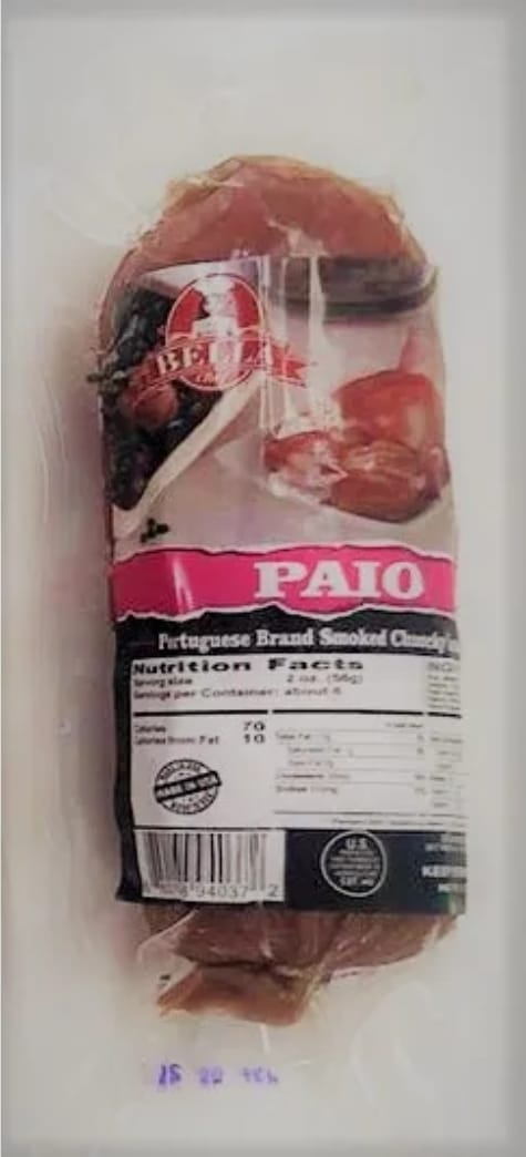 Linguiça paio / Paio sausage