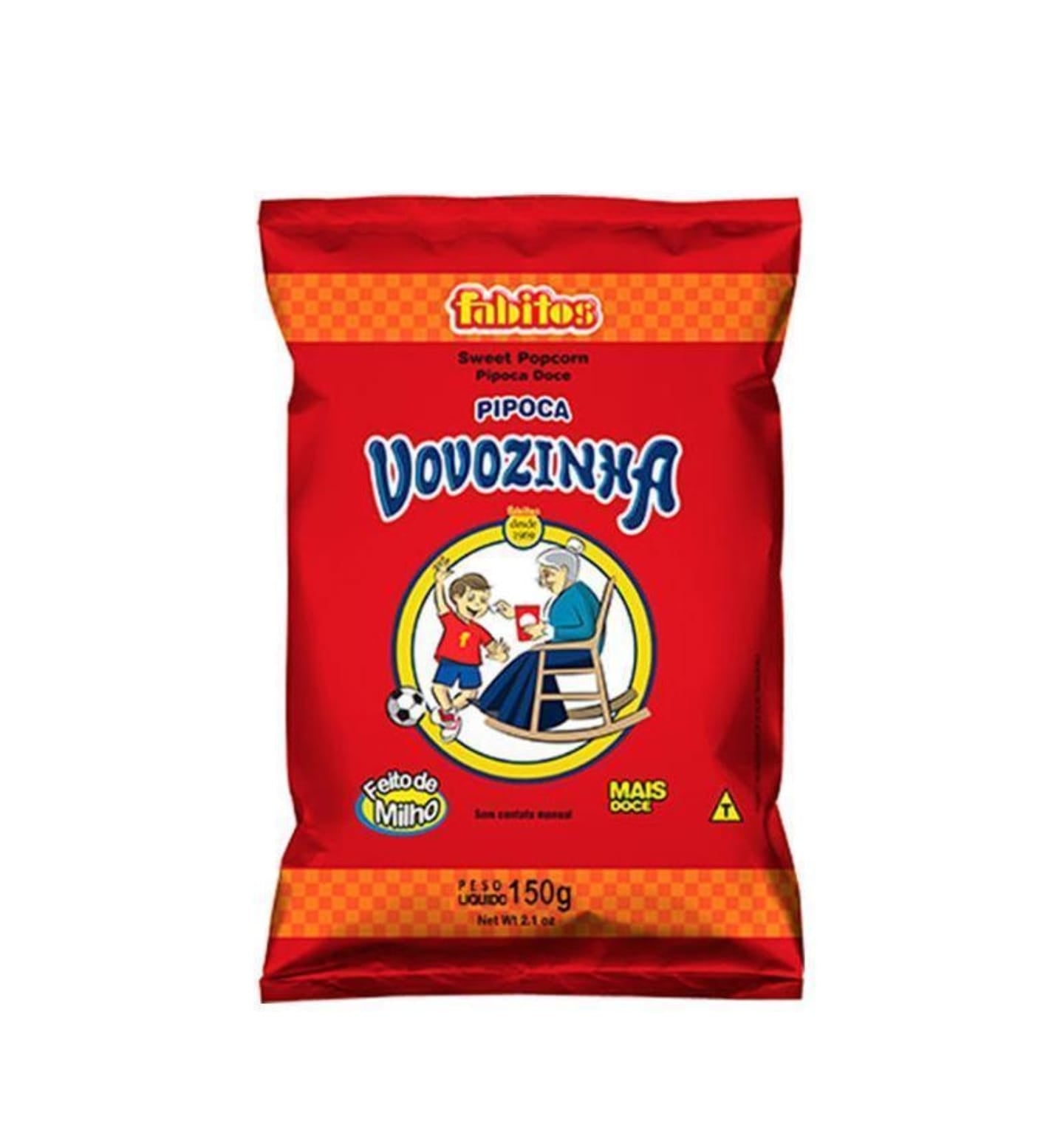 Vovozinha Pipoca Doce 150g